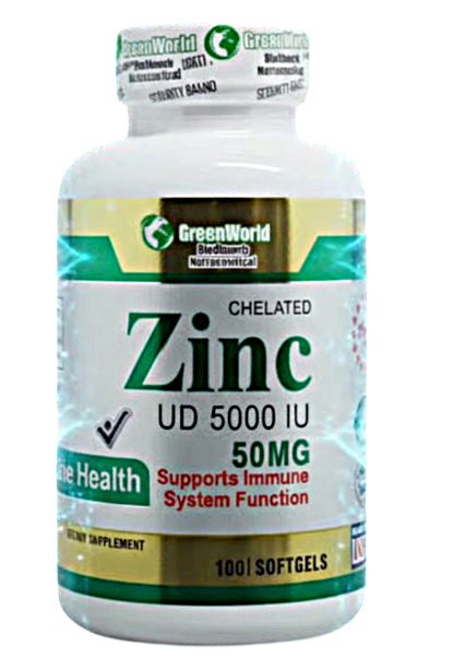 Zinc 50 mg – GreenWorld (100 cápsulas)