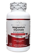Glicinato de Magnesio 550mg -	Mountain Valley 60CAP