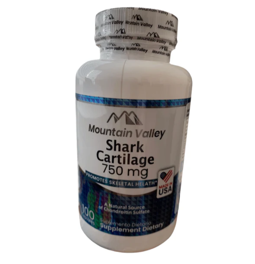 Cartílago de Tiburón 750 mg – Mountain Valley