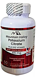 Citrato de Potasio 416 mg – Mountain Valley