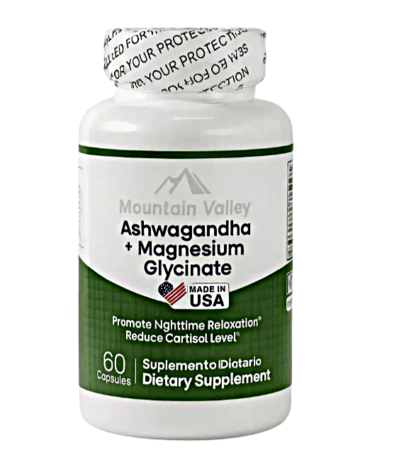 Ashwagandha + Magnesium Glycinate – Mountain Valley