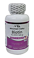 Biotina 10.000 mcg – Mountain Valley