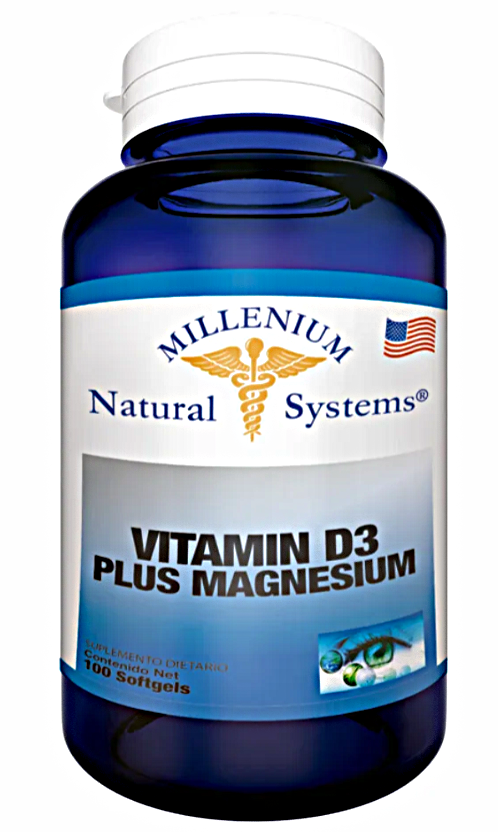 Vitamina D3 + Magnesio – Natural Systems