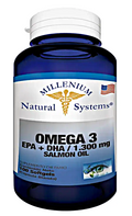 Omega-3 EPA + DHA (1 300 mg – Aceite de Salmón) – Natural Systems