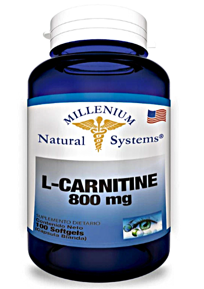 L-Carnitina 800 mg – Natural Systems