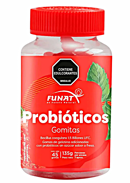 Probióticos – Funat (45 gomas)