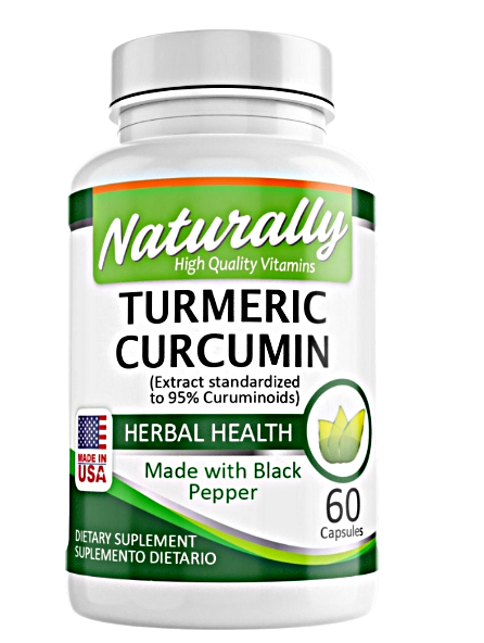 Turmeric Curcumin – Naturally (60 cápsulas)