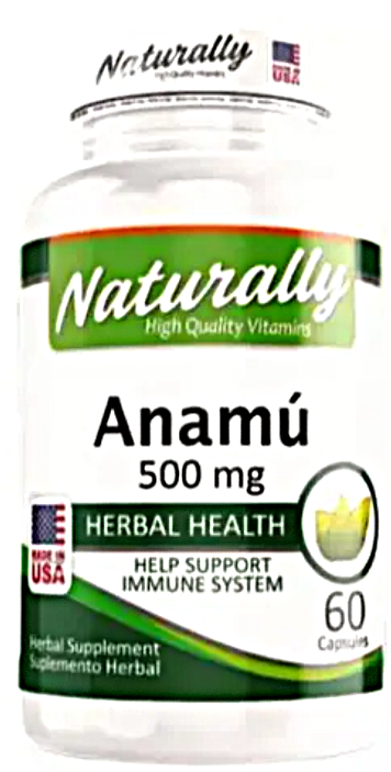 Anamú 500 mg – Naturally (60 cápsulas)