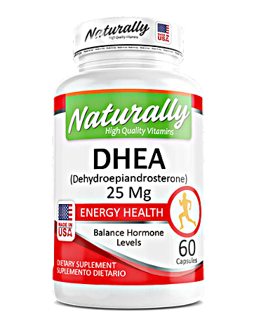 DHEA 25 mg – Naturally (60 cápsulas)