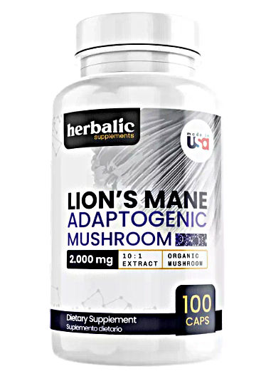 Melena de León 2 000 mg – Herbalic (100 cápsulas)