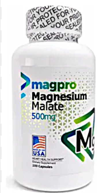 Magnesium Malate 500 mg – Magpro (60 cápsulas)