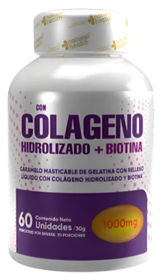 Colágeno Hidrolizado – Natural Health – 1 Kilo
