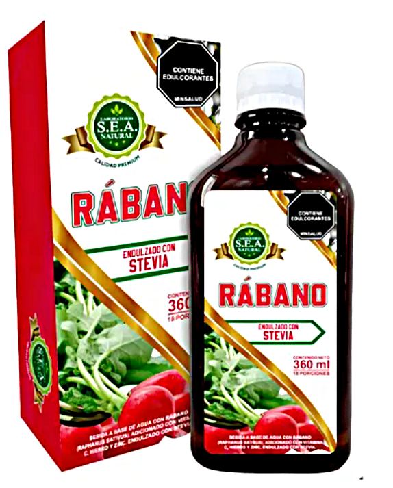 Rábano 360 ml – Laboratorio SEA