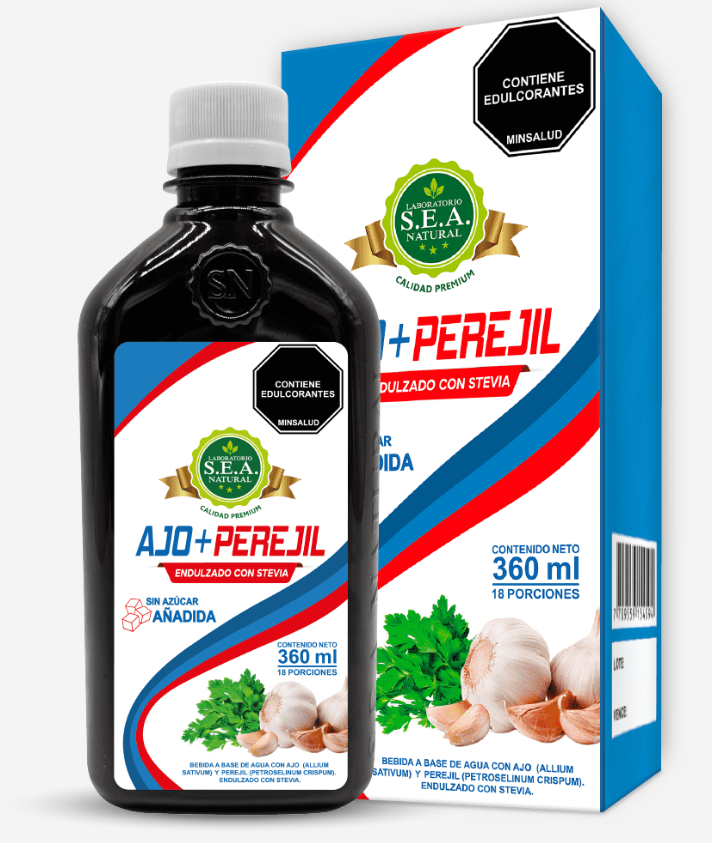 Ajo + Perejil 360 ml – Laboratorio SEA
