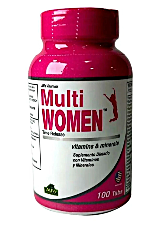 MultiWomen – Laboratorio Alfa (100 Cápsulas)