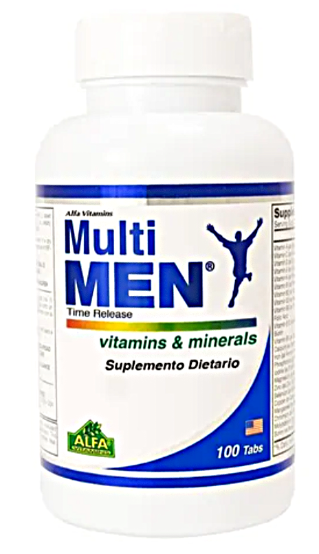 MultiMen – Laboratorio Alfa (100 Cápsulas)