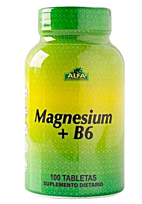 Magnesio B6 – Laboratorio Alfa (100 Cápsulas)