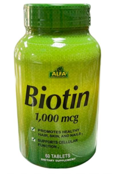 Biotin – Laboratorio Alfa (60 Cápsulas)