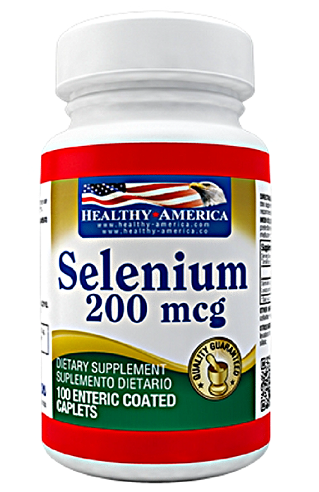Selenium – Healthy America (100 Cápsulas)