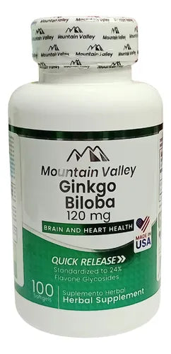 Ginkgo Biloa 120mg - Mountain Valley