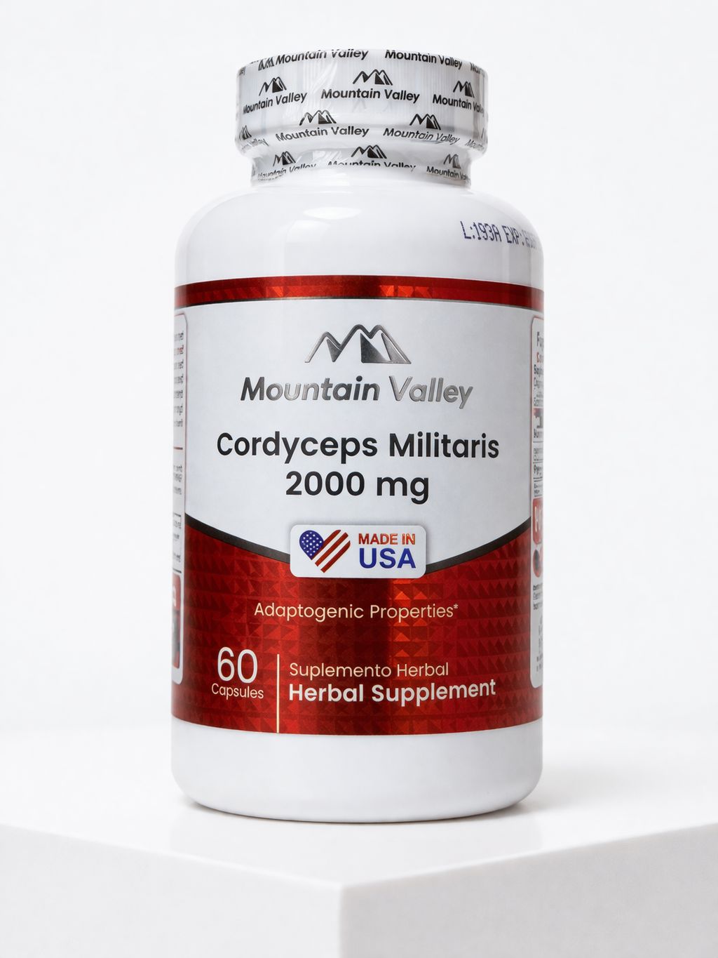 Cordyceps Militaris 2000mg - Mountain Valley